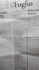 IL FOGLIO. Rivista letteraria (a cura di Gianni Priano)